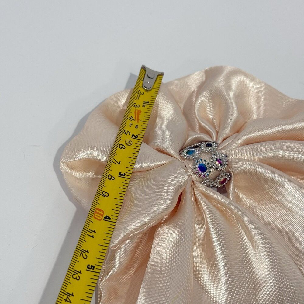 Large Satin Bow Barrettes Women Ribbon Hair Clips Hairpins for Styling - Picture 14 of 16
